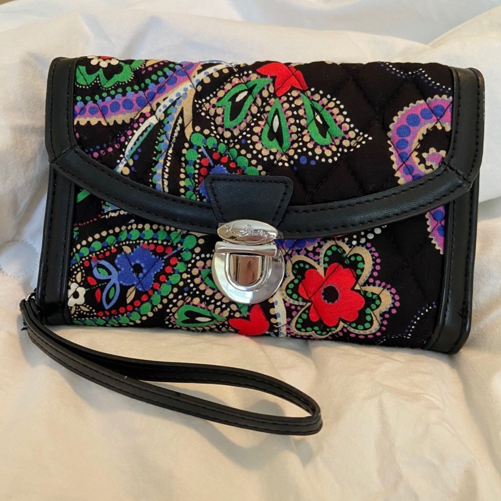 Vera Bradley Colorful Flower Wallet